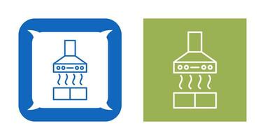 Vektorsymbol für Dunstabzugshaube vektor