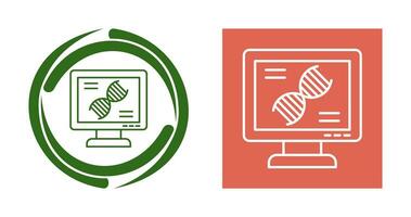 DNA-Testvektorsymbol vektor