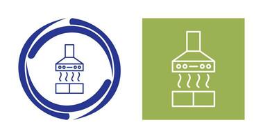 Vektorsymbol für Dunstabzugshaube vektor