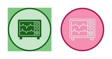 Vektorsymbol für Herzfrequenzmesser vektor