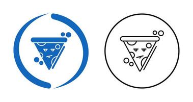 Pizza-Vektor-Symbol vektor