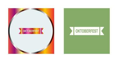 Oktoberfest-Banner-Vektor-Symbol vektor