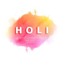 Glückliches indisches Frühlingsfest Holi des Farbhintergrundes vektor