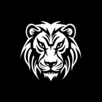 Tiger - - minimalistisch und eben Logo - - Vektor Illustration