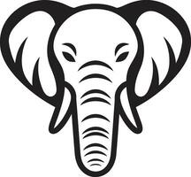 elefant logotyp för utbildning en roligt och engagerande design elefant logotyp för välgörenhet en meningsfull och kraftfull design vektor