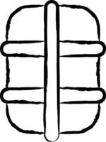 tamales hand dragen vektor illustration