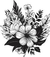 schwarz Vektor Blumen- Symbol ein schön und elegant Zusatz zu irgendein Design schwarz Vektor Blumen- Symbol hinzufügen ein berühren von Raffinesse zu Ihre Designs