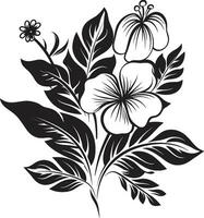 schwarz Vektor Blumen- Design ein zeitlos und elegant Symbol zum irgendein Design schwarz Vektor Blumen- Design hinzufügen ein berühren von Weiblichkeit zu Ihre Designs