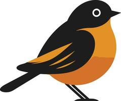 edel Wächter von Natur schwarz Logo Kunst Vogel Silhouette Exzellenz emblematisch Symbol vektor