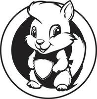 Chipmunk einsam Tier Logo Symbol schwarz Vektor Chipmunk Bau Tier Logo Symbol schwarz Vektor