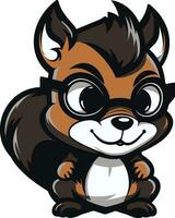 Chipmunk Logo Symbol zum Bedienung Chipmunk Logo Symbol zum Webseite vektor