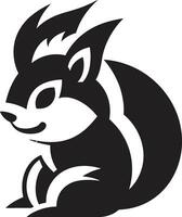 Chipmunk Logo Symbol zum Werbung Chipmunk Logo Symbol zum Beförderung vektor