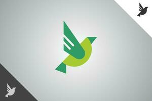Vogel modern Logo und Symbol. perfekt Logo zum Geschäft verbunden zu Tier, Haustier und Veterinärmedizin. isoliert auf Hintergrund. Vektor eps 10.