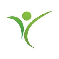 Gesundheit Leben Menschen Logo Vektor