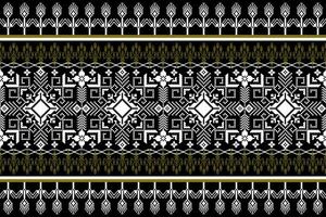 blommig korsa sy broderi på vit bakgrund.geometrisk etnisk orientalisk sömlös mönster traditionell.aztec stil abstrakt vektor illustration.design för textur, tyg, kläder, inslagning, sarong.