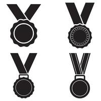 medalj ikon design vektor