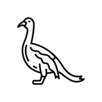 Kormoran Symbol im Vektor. Illustration vektor