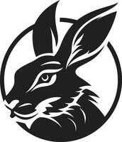 svart vektor kanin en logotyp det är Säker till göra du skratt svart vektor kanin en logotyp det är som mjuk som päls