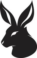 svart vektor kanin en logotyp det är Säker till göra din varumärke stå ut svart vektor kanin en logotyp det är som unik som du är