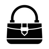 modisch Tasche Vektor Glyphe Symbol zum persönlich und kommerziell verwenden.