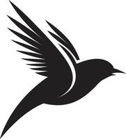 kolibri harmoni ugglor visdom emblem vektor