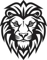 katzenartig Finesse schwarz Löwe Symbol das Höhepunkt von Stil und Fähigkeiten majestätisch Jäger schwarz Vektor Löwe Logo das ultimativ Raubtier
