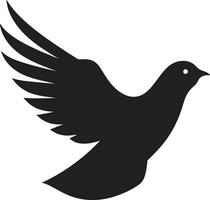 Taube Eleganz bringen Vogel Schönheit zu Ihre Designs Vektor Tauben beim abspielen kunstvoll Ausdrücke von Freiheit