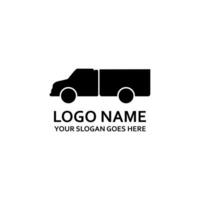 lastbil logotyp eller ikon vektor