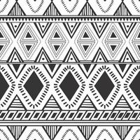 ethnische Muster Stammesmotive Maori-Stil vektor