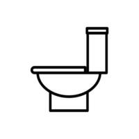 Toilette Symbol Design Vektor Vorlage