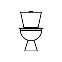 Toilette Symbol Design Vektor Vorlage