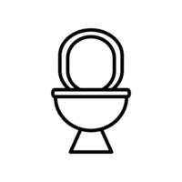 Toilette Symbol Design Vektor Vorlage