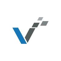 v-Buchstaben-Logo-Vorlagenvektor vektor