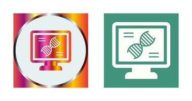 DNA-Testvektorsymbol vektor