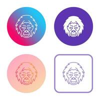 Orang-Utan-Vektorsymbol vektor