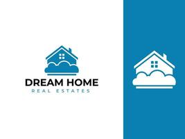 Zuhause Reinigung und Bedienung Logo Vorlage vektor