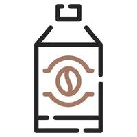 Kaffee Sirup Symbol Illustration, zum uiux, Infografik, usw vektor