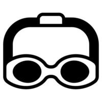 simma glasögon ikon illustration, för uiux, infografik, etc vektor