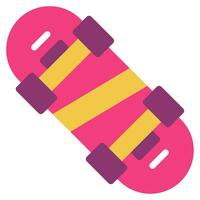 skateboard ikon illustration, för uiux, infografik, etc vektor