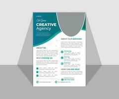 kreatives Flyerdesign vektor