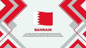 bahrain flagga abstrakt bakgrund design mall. bahrain oberoende dag baner tapet vektor illustration. bahrain baner