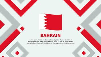 bahrain flagga abstrakt bakgrund design mall. bahrain oberoende dag baner tapet vektor illustration. bahrain mall