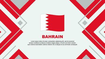 bahrain flagga abstrakt bakgrund design mall. bahrain oberoende dag baner tapet vektor illustration. bahrain illustration