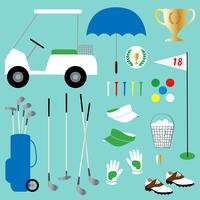 golf clipart vektor