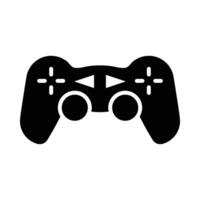 Gamepad Glyphe Symbol Design vektor