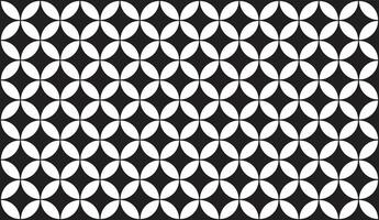 nahtlos geometrisch modern schwarz und Weiß Vektor Muster