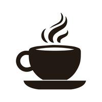 abstrakt Vektor Kaffee Tasse Symbol Design Vorlage