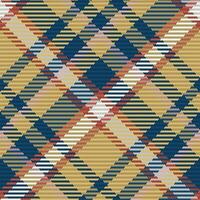 Nahtloses Muster aus schottischem Tartan-Plaid. wiederholbarer hintergrund mit karierter stoffstruktur. Vektorhintergrund gestreifter Textildruck. vektor