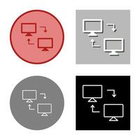 Vektorsymbol für Sharing-Systeme vektor