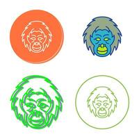 Orang-Utan-Vektorsymbol vektor